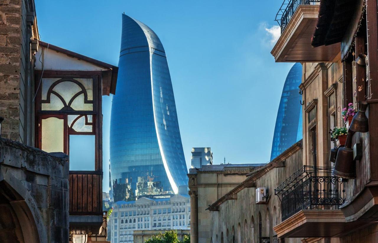 Econom Maxim Hotel Bakú Exterior foto