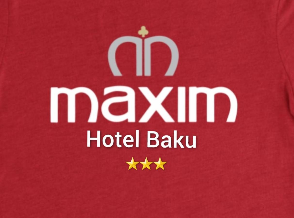 Econom Maxim Hotel Bakú Exterior foto
